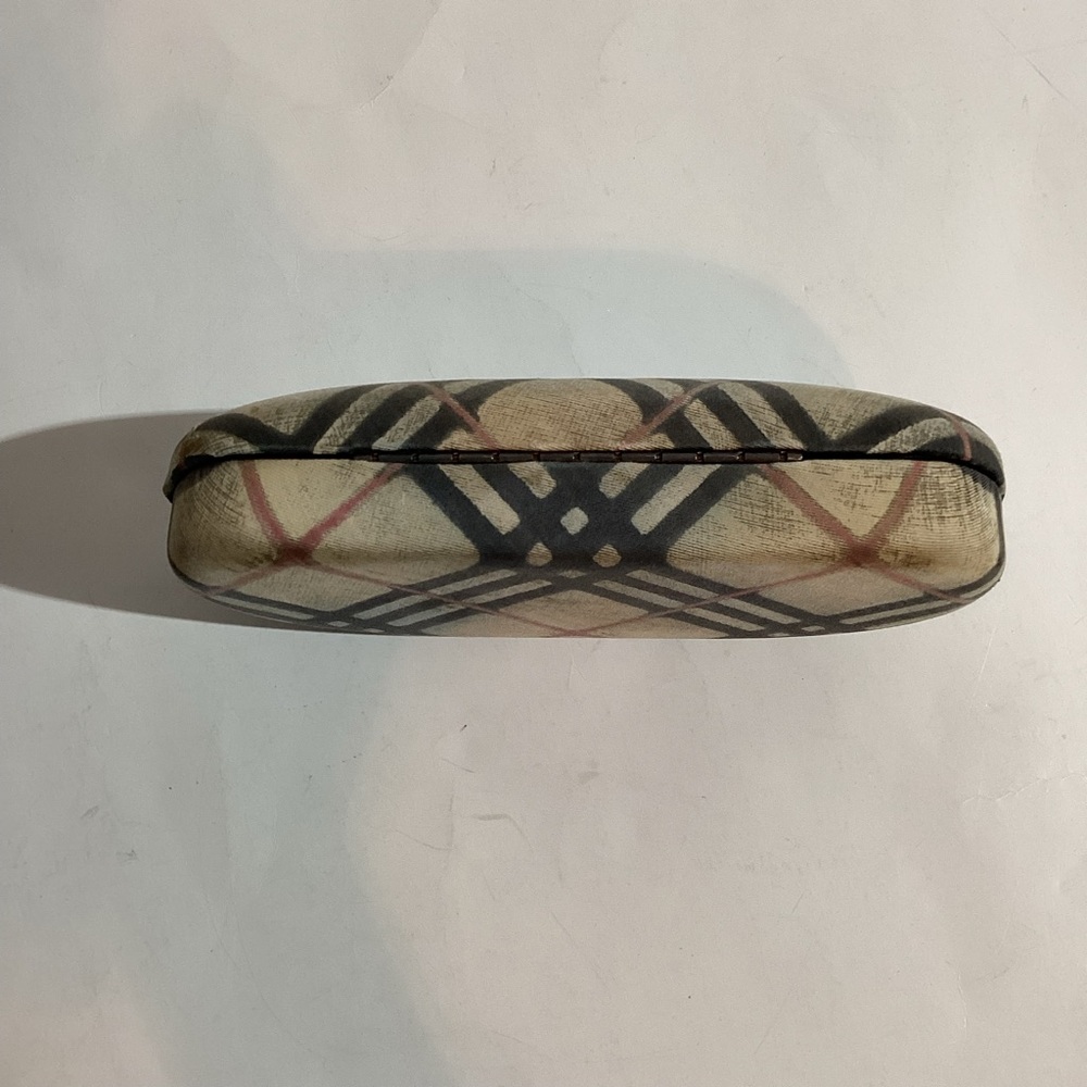 Burberry Original Clamshell Sunglass Case,iconic signature plaid, made in Italy - Picture 4 of 12